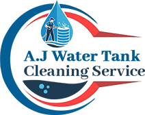 A.J Water Tank Cleaning Service Logo